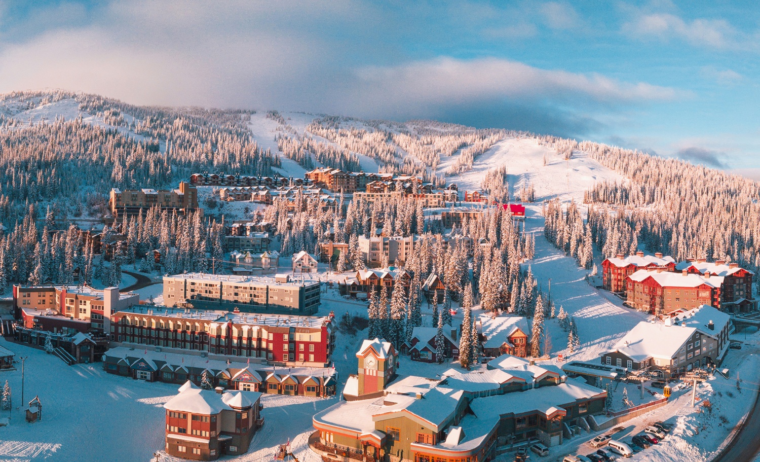 Big White Ski Resort village
